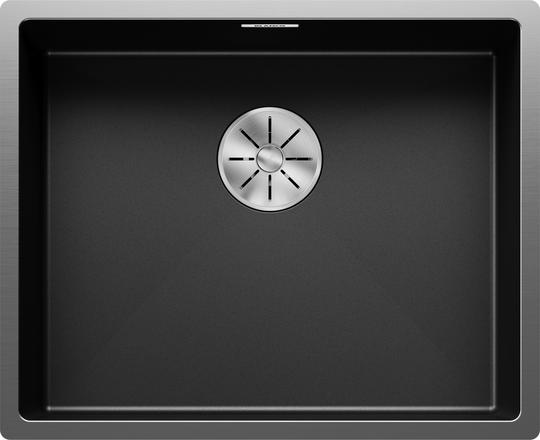 Nerezový dřez Blanco CLARON 500 IF nerez Dark Steel