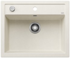 Granitový dřez Blanco DALAGO 6 bílá soft s excentrem
