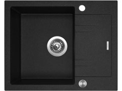 Sinks LINEA 600 XC Granblack + Elasta nerez/černá