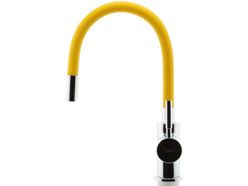 Dřezová baterie Novaservis Ferro Žlutá/chrom 70710.0ZL