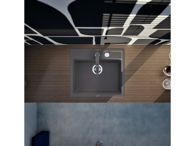 Granitový drez Schock Nemo N-100-A Asphalt