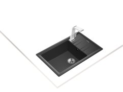 Granitový drez Teka STONE 60 S-TG 1B 1D Asfalt