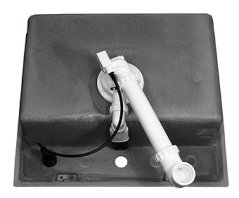 Granitový drez Blanco DALAGO 6 šedá vulkán s excentrom