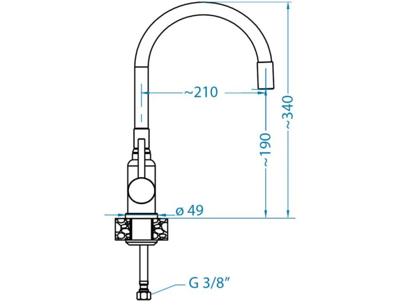 Set Alveus Rock 130/91 + baterie Mintas black BRS