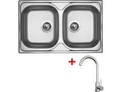 Sinks CLASSIC 800 DUO + ARCO celonerezová Sinks CLASSIC 800 DUO + ARCO celonerezová