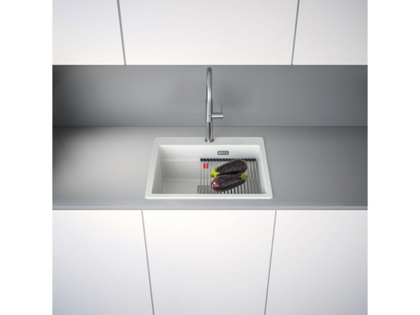 Granitový dřez Franke KNG PRO 610-53 Bílá-led
