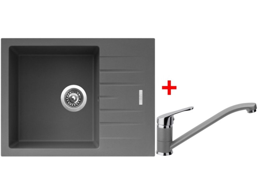 Sinks PERFECTO 650 Titanium + Pronto GR