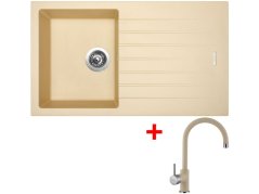 Set Sinks Perfecto 860 Sahara + Vitalia GR