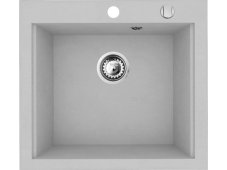 Granitový drez Pyramis Siros 57 x 51,5 Sivá