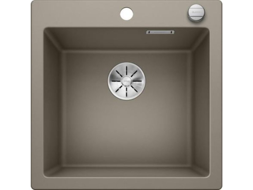 Granitový drez Blanco PLEON 5 InFino tartufo s excentrom
