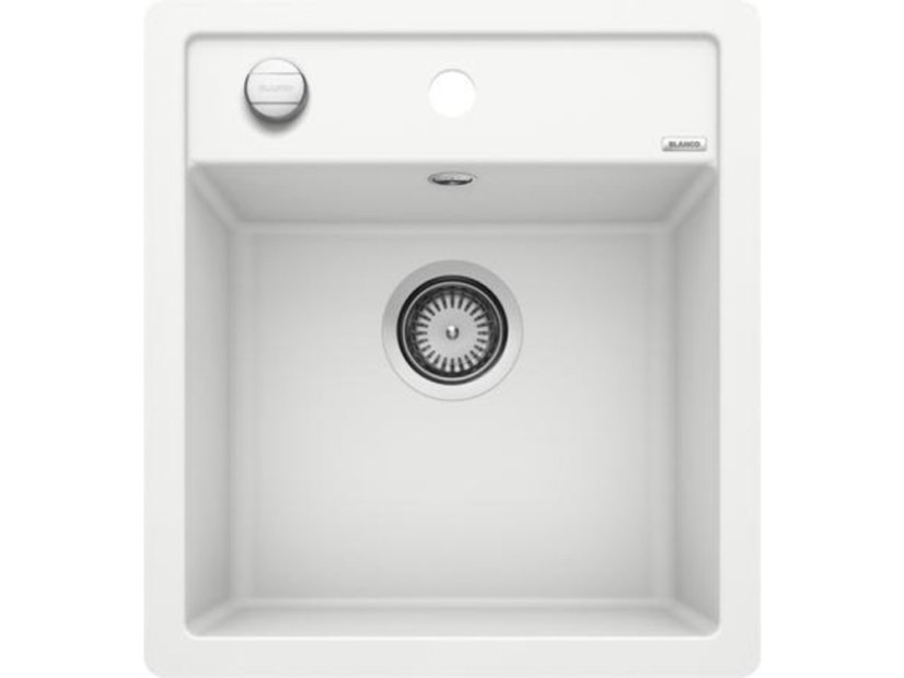 Granitový drez Blanco DALAGO 45 F biela s excentrom