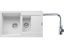 Set Franke MRG 651-78 Bílá-led + Franke FN 0147 Chrom