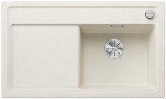 Granitový dřez Blanco ZENAR 45 S Bílá soft, pravý