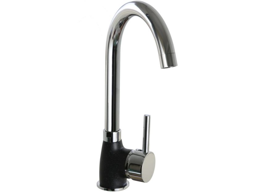 Kuchynská batéria Pyramis Bello Duo Čierna