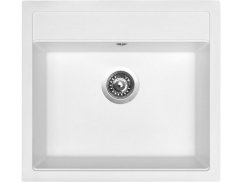 Set Sinks Solo 560 Milk + Elasta S nerez/čierná