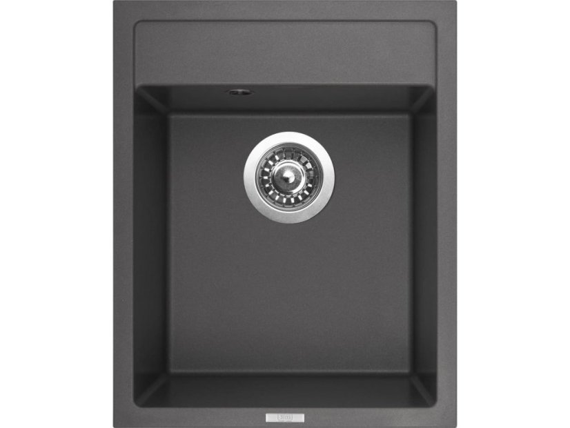 Granitový drez Sinks CLASSIC 400 Pureblack
