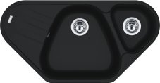 Granitový dřez Franke AZG 661-E matná černá