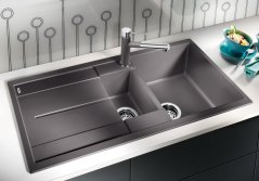 Granitový drez Blanco METRA 6 S biela soft