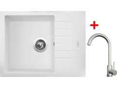 Sinks PERFECTO 650 Milk + ARCO celonerezová