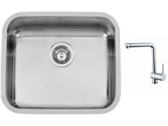 Set Sinks BELÉM 540 V leštěný + baterie Sinks MIX 3 chrom Set Sinks BELÉM 540 V leštěný + baterie Sinks MIX 3 chrom