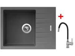 Sinks PERFECTO 650 Titanium + Flexia