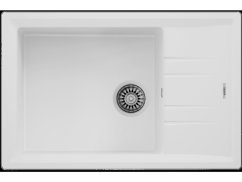 Granitový drez Teka STONE 60 S-TG 1B 1D Biela