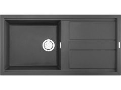 Granitový drez Elleci Best 480 Dark grey K99