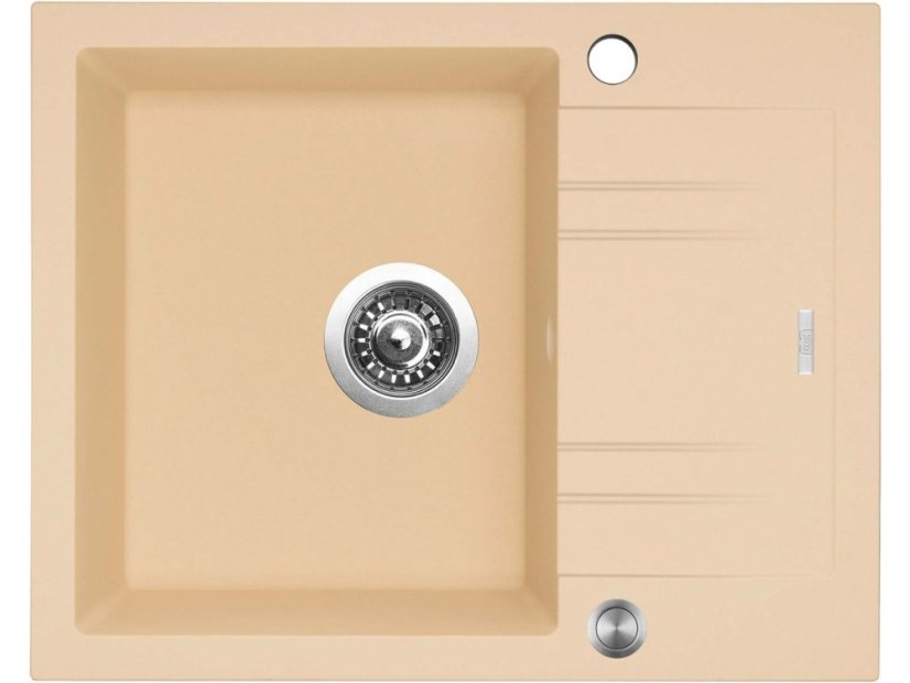 Sinks LINEA 600 XC Sahara + Vitalia černá matná