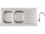 Set Sinks CLP-A 1200 DUO M matný + baterie Sinks VITALIA chrom