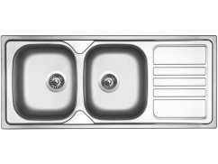 Nerezový dřez Sinks OKIO 1160 DUO V 0,6mm Nerezový dřez Sinks OKIO 1160 DUO V 0,6mm