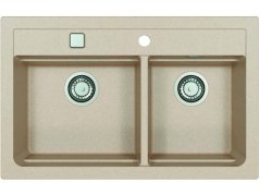 Granitový dvojdřez Alveus ATROX 50 Terra