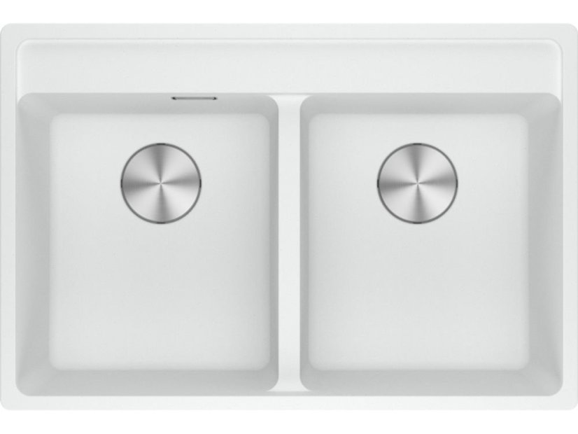 Granitový dřez Franke MRG 620-35-35 Bílá led