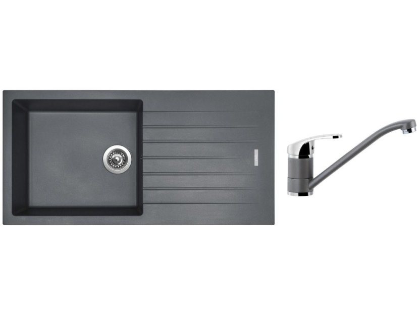 Set Sinks PERFECTO 1000 Titanium + baterie Sinks PRONTO Titanium