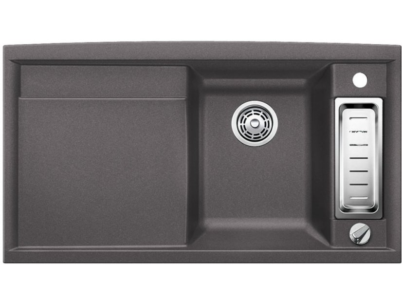 Granitový dřez Blanco AXIA II 5 S-F Silgranit šedá skála