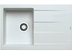 Granitový drez Pyramis Athlos 79 x 50 1B 1D Biela