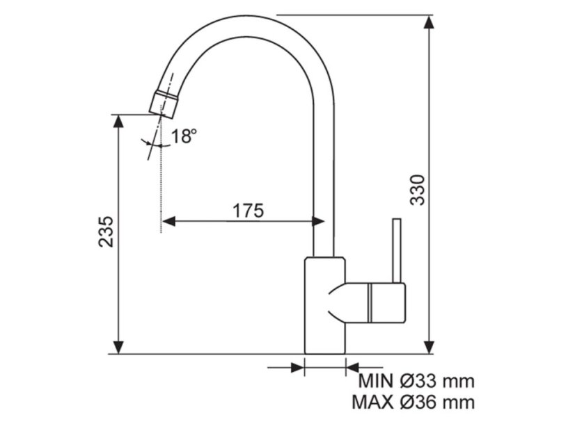 Drezová batéria Sinks MIX 35 - N6 Nanoblack
