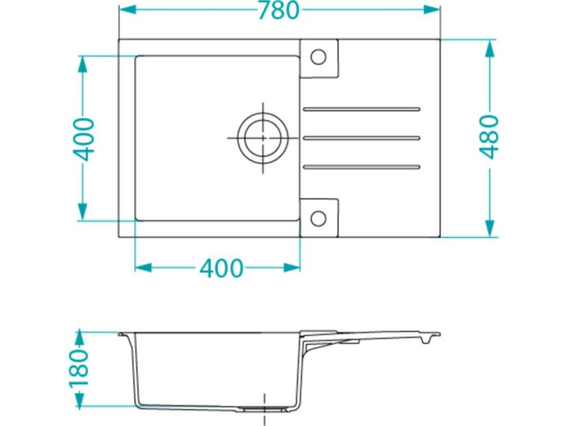 Set Alveus Rock 130/91 + baterie Mintas black chrom