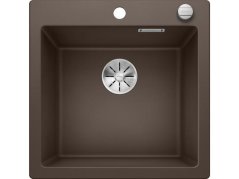 Granitový drez Blanco PLEON 5 InFino káva s excentrom