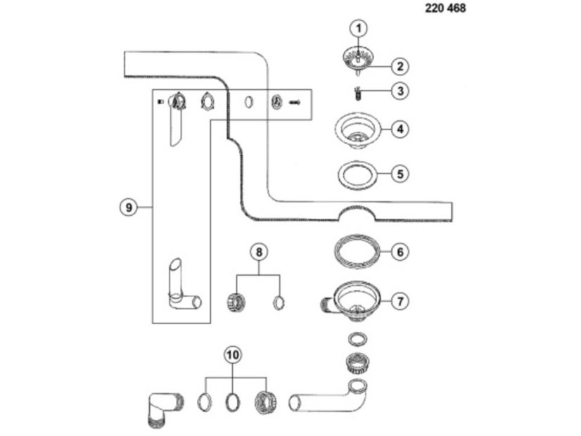 Granitový dřez Blanco ZIA 5 S bílá