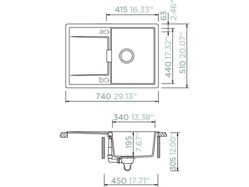 Granitový dřez Schock Mono D-100S-A Day