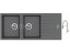 Set Sinks PERFECTO 1160 DUO Titanium + batéria Sinks MIX 35 PROF S chro