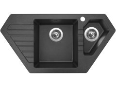 Granitový drez Sinks Bravo 850.1 Granblack