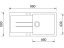 Set Sinks Amanda 990 Metalblack + Vitalia GR