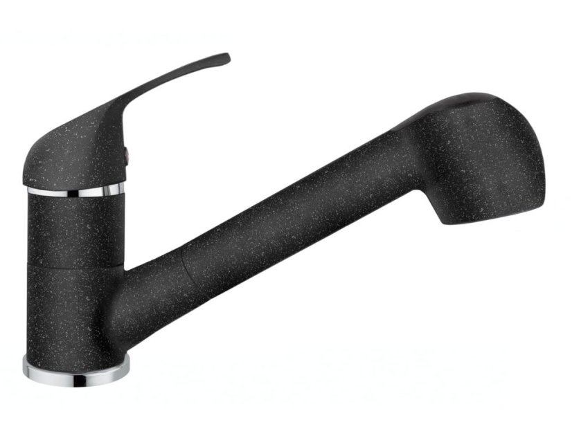 Kuchyňská baterie Pyramis Fido Černá