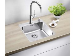 Nerezový drez Blanco Supra 400 IF/A Nerez kartáčovaný, s tiahlom