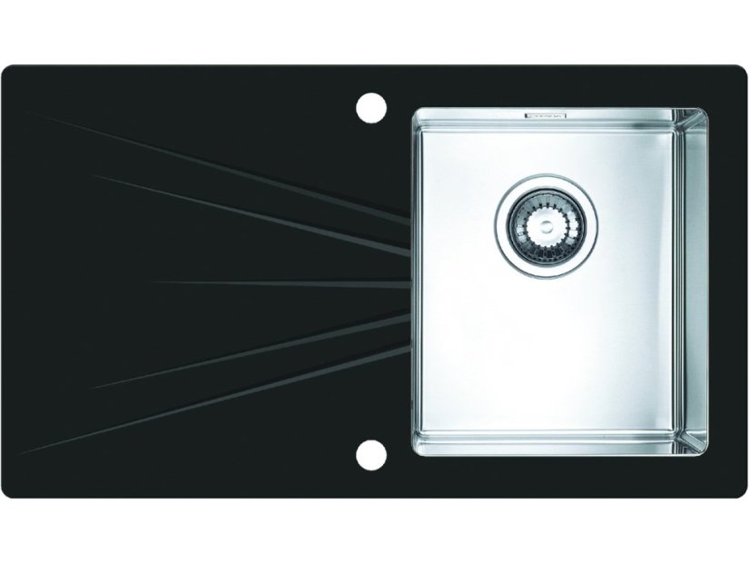 Kuchyňský drez Alveus Karat 10 P čierný