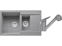 Set Franke MRG 651-78 Šedý kámen + Franke FC 9547 Šedý kámen