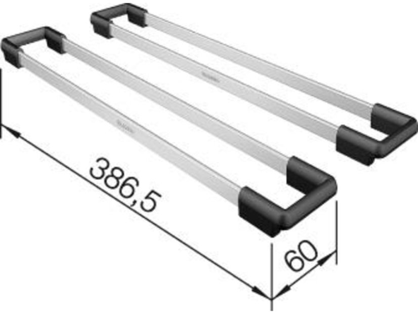 Granitový drez Blanco ETAGON 6 Čierna, bez excentru