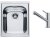 Set Franke AMX 610 Nerez +  baterie Franke FC 9290 ORBIT Nerez