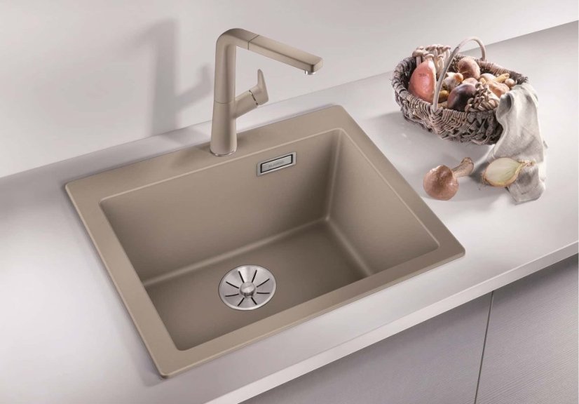 Granitový drez Blanco PLEON 5 Biela soft